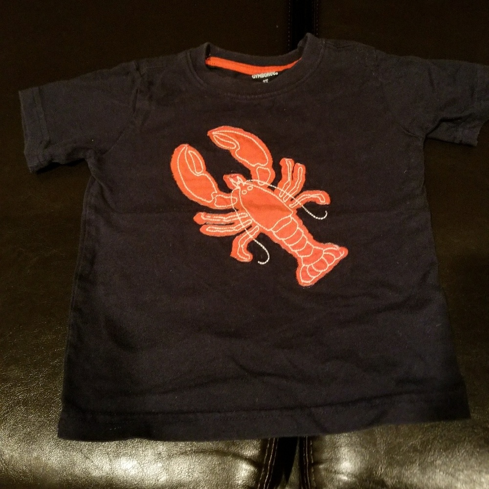 Gymboree lobster shirt